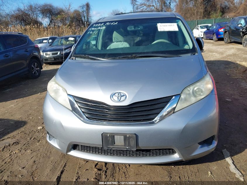2011 Toyota Sienna Le V6 VIN: 5TDKK3DC7BS081734 Lot: 43887062