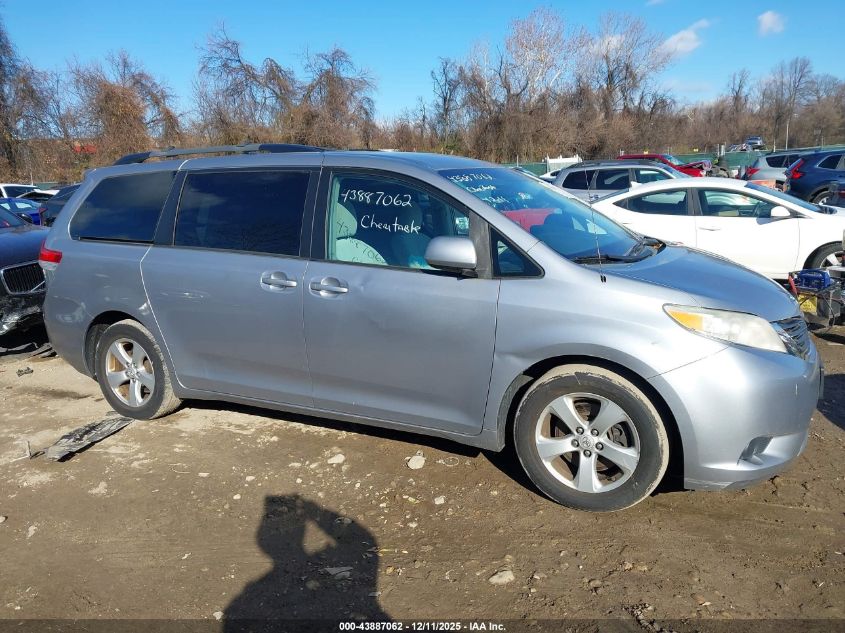 2011 Toyota Sienna Le V6 VIN: 5TDKK3DC7BS081734 Lot: 43887062