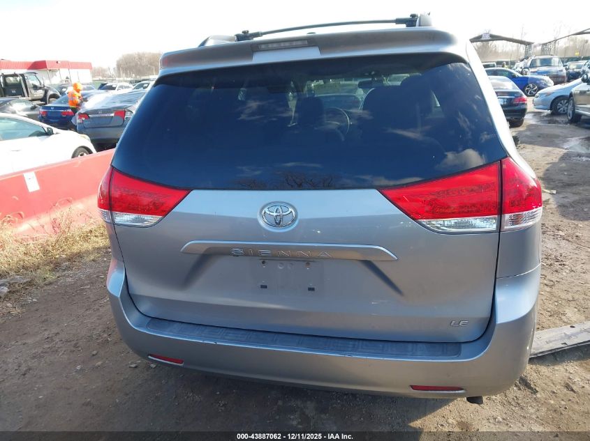 2011 Toyota Sienna Le V6 VIN: 5TDKK3DC7BS081734 Lot: 43887062