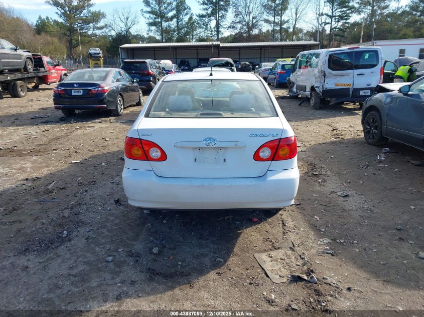 2004 Toyota Corolla Le VIN: 1NXBR32E14Z300553 Lot: 43887069