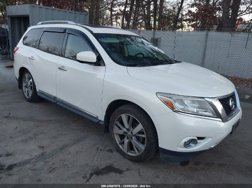 NISSAN PATHFINDER PLATINUM/S/SL/SV
