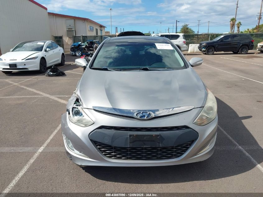 2011 Hyundai Sonata Hybrid VIN: KMHEC4A48BA000505 Lot: 43887090