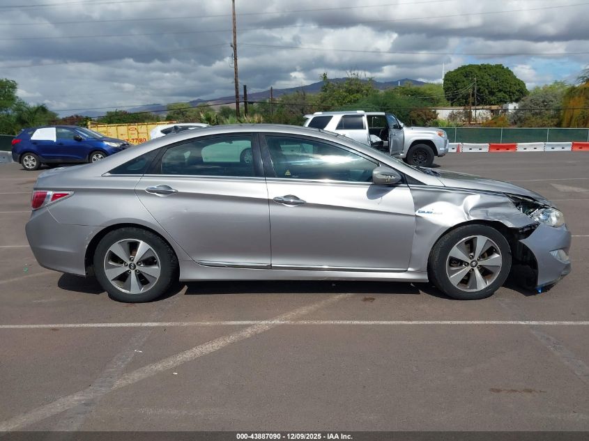 2011 Hyundai Sonata Hybrid VIN: KMHEC4A48BA000505 Lot: 43887090