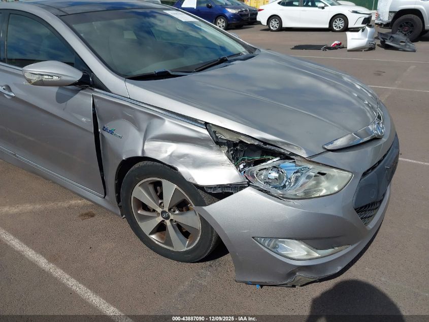 2011 Hyundai Sonata Hybrid VIN: KMHEC4A48BA000505 Lot: 43887090