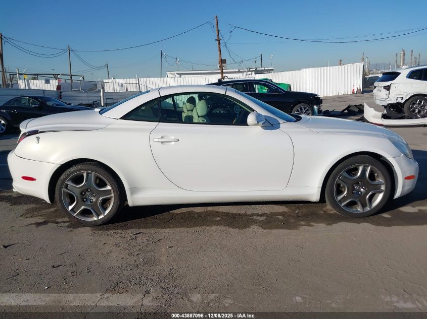 2002 Lexus Sc 430 VIN: JTHFN48Y120025178 Lot: 43887096