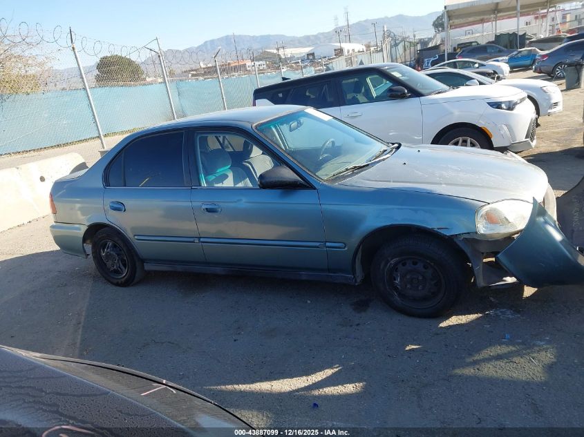 2000 Honda Civic Value Package VIN: 2HGEJ6611YH555585 Lot: 43887099