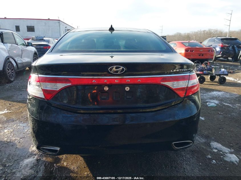 2014 Hyundai Azera Limited VIN: KMHFH4JG4EA400100 Lot: 43887105