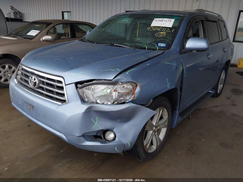 2010 Toyota Highlander Limited V6 VIN: 5TDYK3EH5AS007618 Lot: 43887121