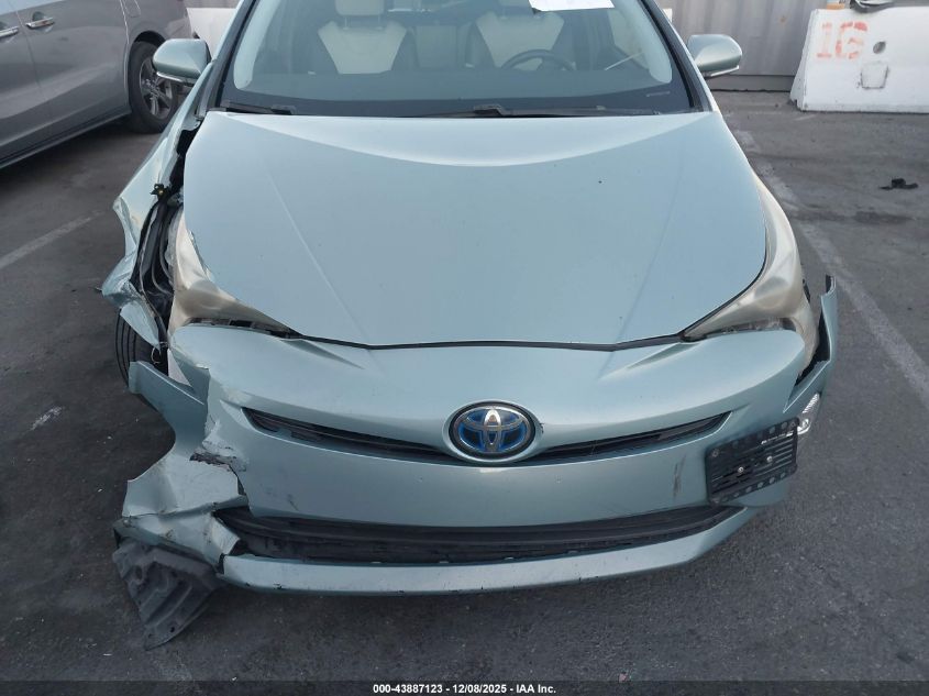 2016 Toyota Prius Three Touring VIN: JTDKARFU7G3006567 Lot: 43887123