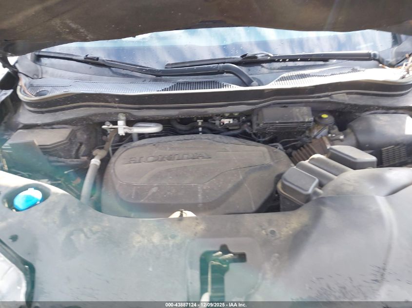 2021 Honda Passport Awd Elite VIN: 5FNYF8H01MB012279 Lot: 43887124