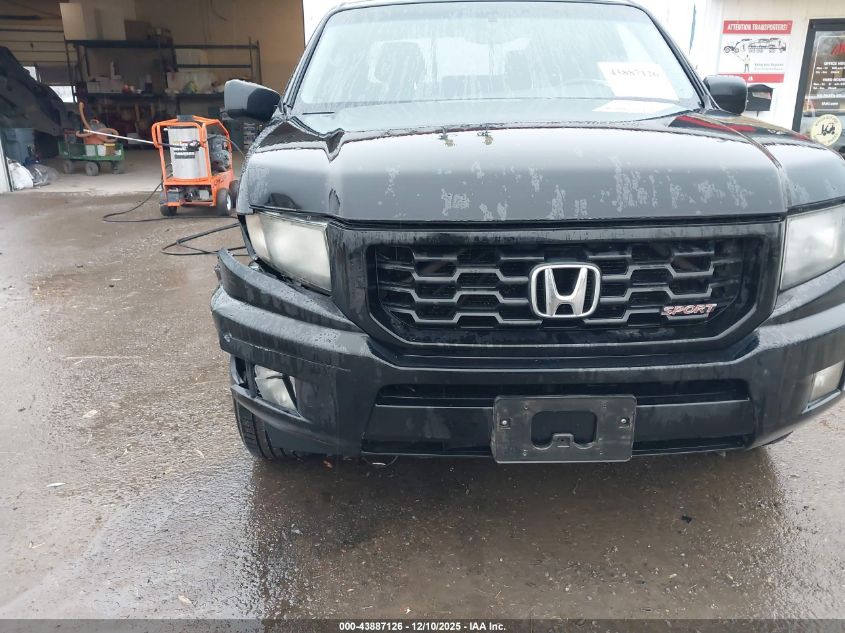 2012 Honda Ridgeline Sport VIN: 5FPYK1F76CB456055 Lot: 43887126