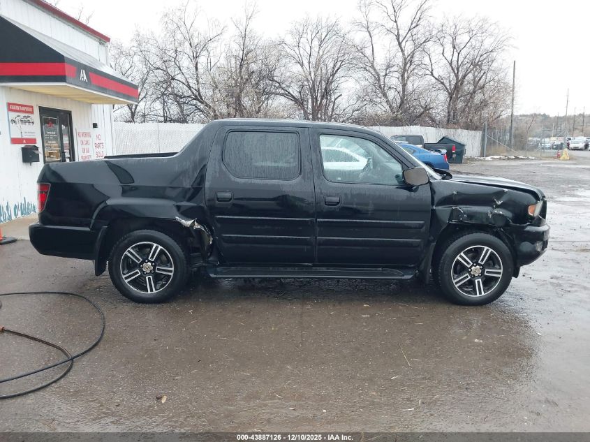 2012 Honda Ridgeline Sport VIN: 5FPYK1F76CB456055 Lot: 43887126