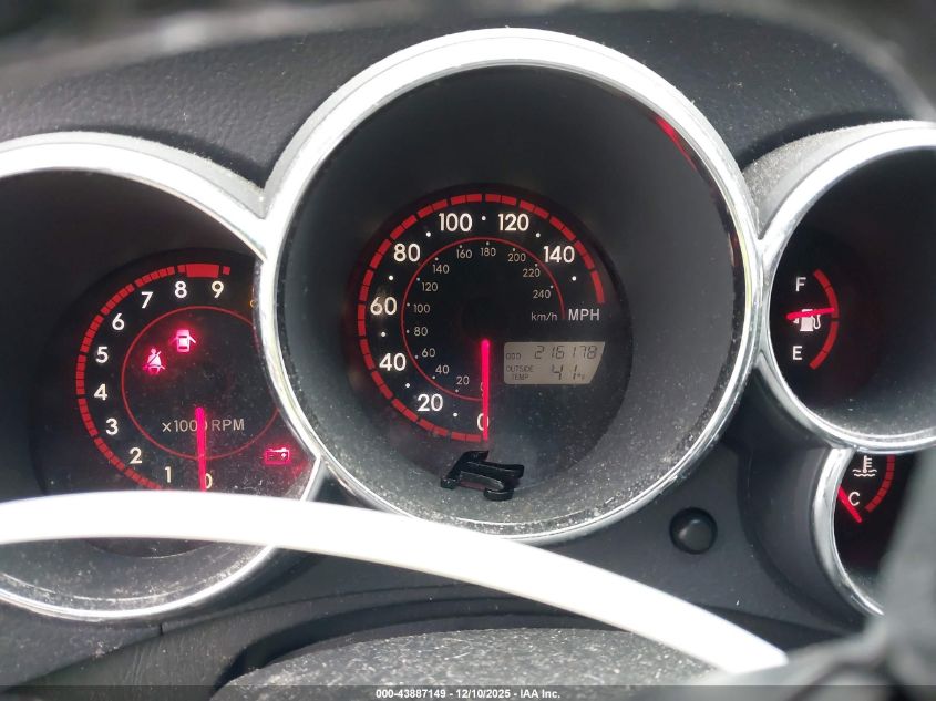 2005 Toyota Matrix Xrs VIN: 2T1KY32E75C391401 Lot: 43887149