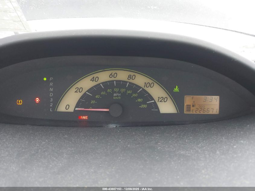 2007 Toyota Yaris VIN: JTDBT923671052720 Lot: 43887153