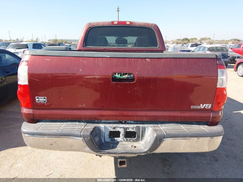 2006 Toyota Tundra Sr5 V8 VIN: 5TBET34126S537047 Lot: 43887160