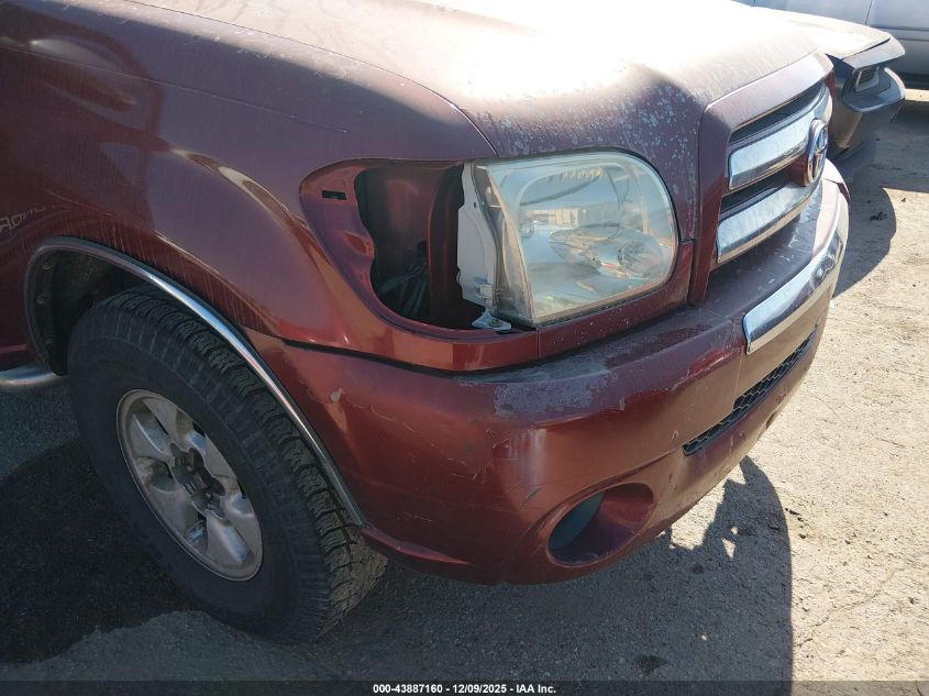 2006 Toyota Tundra Sr5 V8 VIN: 5TBET34126S537047 Lot: 43887160