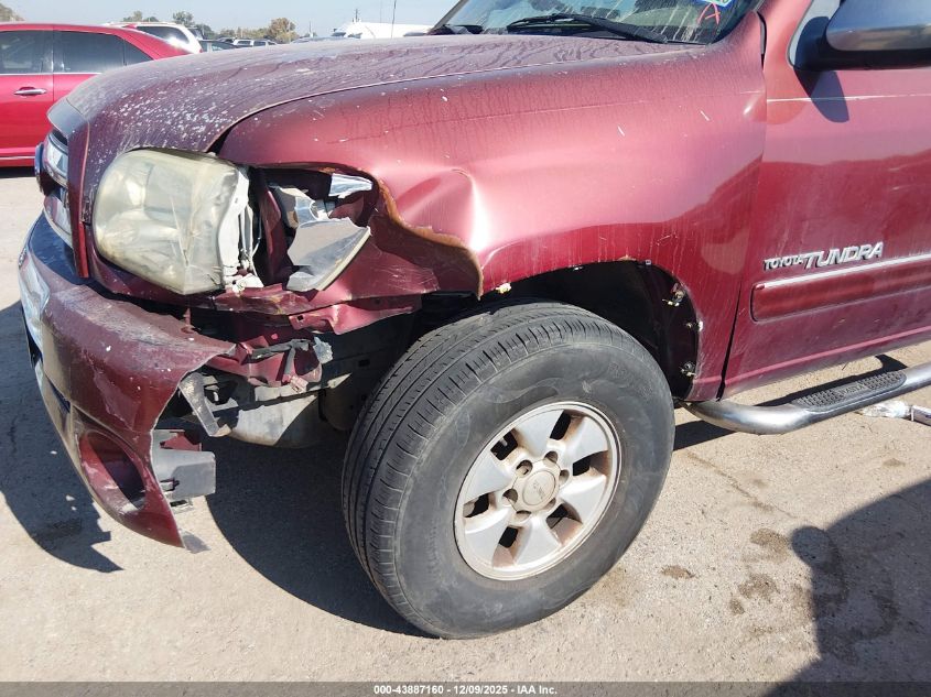 2006 Toyota Tundra Sr5 V8 VIN: 5TBET34126S537047 Lot: 43887160