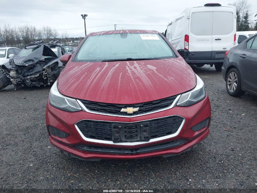 2018 Chevrolet Cruze Lt Auto VIN: 3G1BE6SM8JS595891 Lot: 43887189