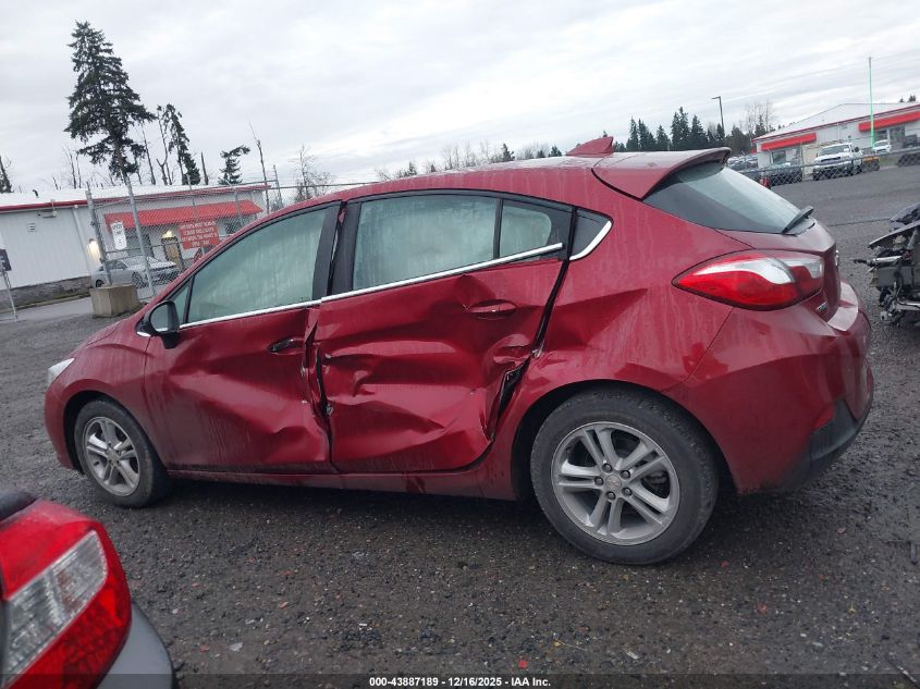 2018 Chevrolet Cruze Lt Auto VIN: 3G1BE6SM8JS595891 Lot: 43887189