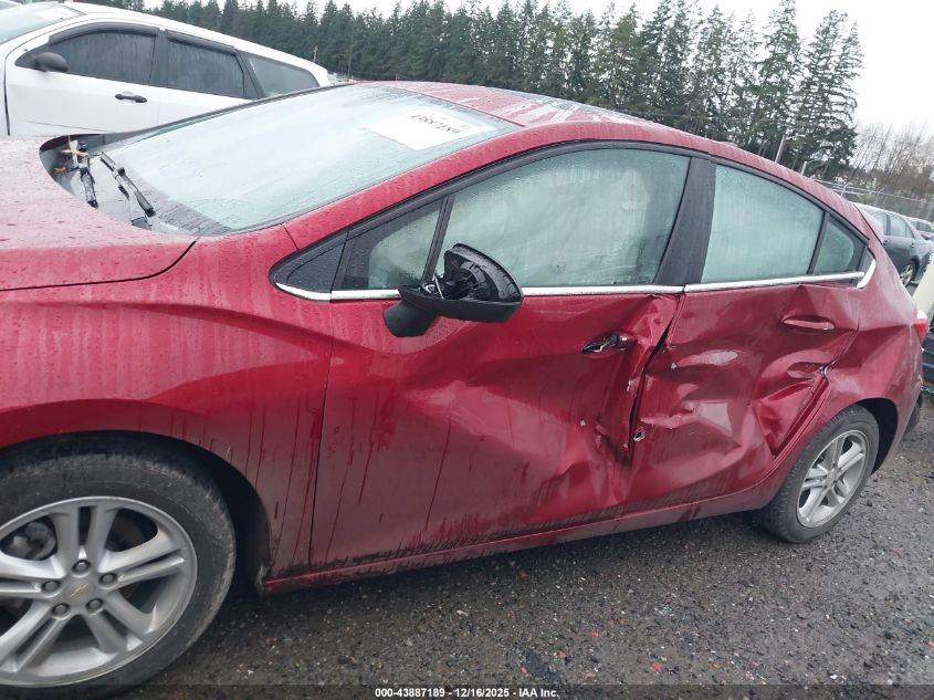 2018 Chevrolet Cruze Lt Auto VIN: 3G1BE6SM8JS595891 Lot: 43887189