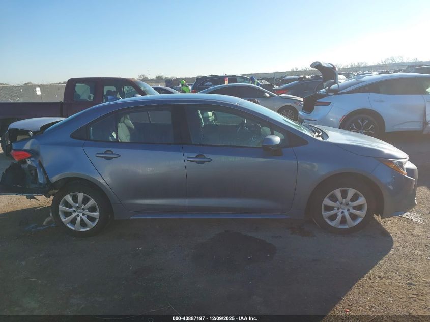 2025 Toyota Corolla Le VIN: 5YFB4MDE1SP239284 Lot: 43887197