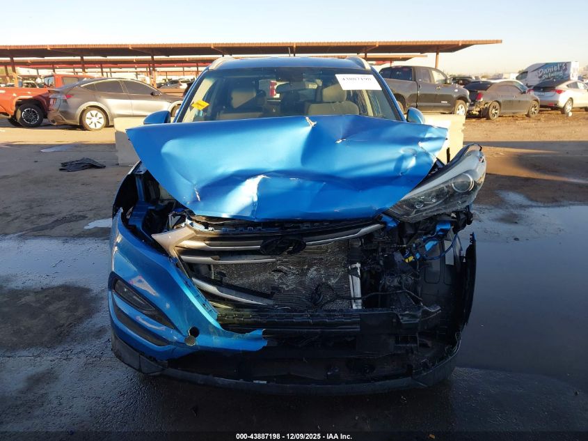 2017 Hyundai Tucson Se VIN: KM8J3CA4XHU274689 Lot: 43887198