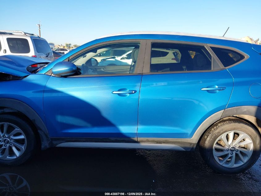 2017 Hyundai Tucson Se VIN: KM8J3CA4XHU274689 Lot: 43887198