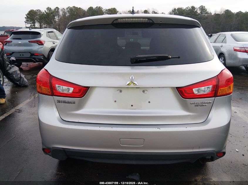 2014 Mitsubishi Outlander Sport Es VIN: 4A4AP3AU9EE019653 Lot: 43887199