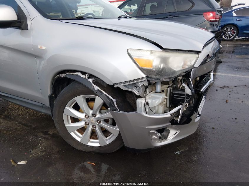 2014 Mitsubishi Outlander Sport Es VIN: 4A4AP3AU9EE019653 Lot: 43887199