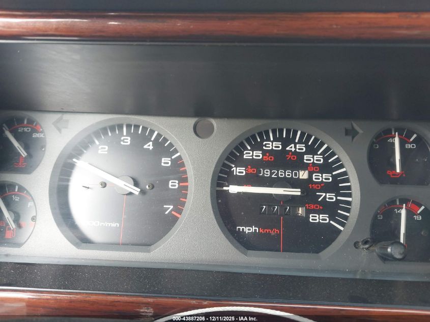 1995 Jeep Cherokee Country VIN: 1J4FJ78S6SL551454 Lot: 43887206