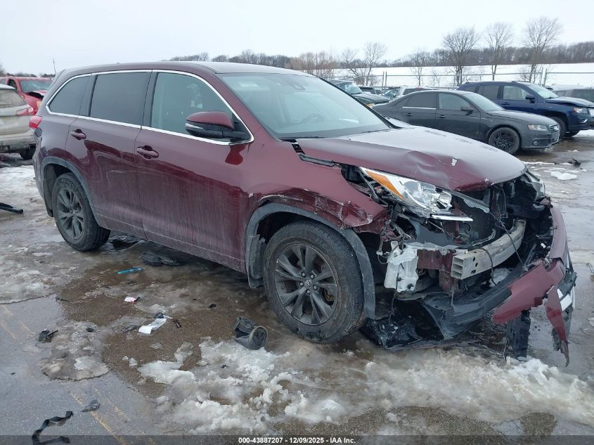 TOYOTA HIGHLANDER LE PLUS