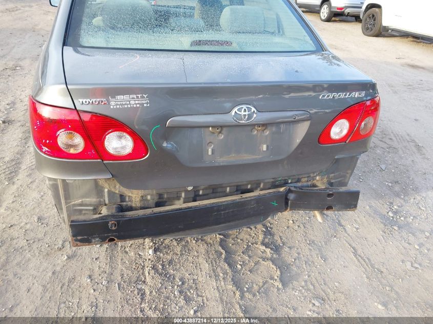 2006 Toyota Corolla Le VIN: 2T1BR32E16C574274 Lot: 43887214