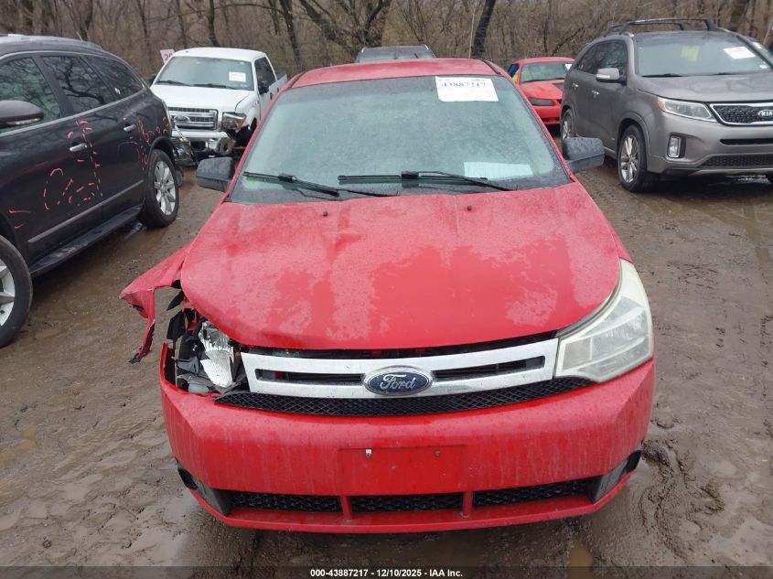 2008 Ford Focus Se/Ses VIN: 1FAHP35N48W217618 Lot: 43887217