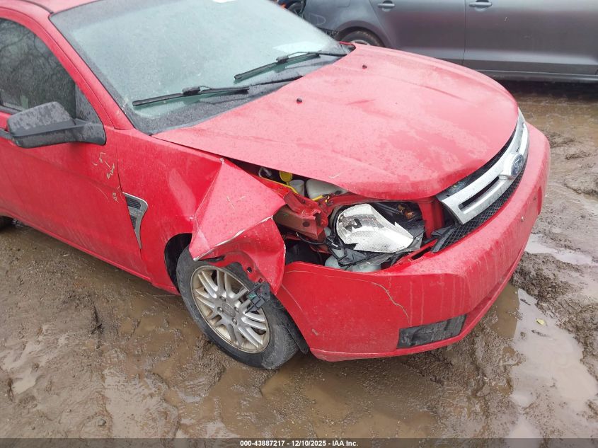 2008 Ford Focus Se/Ses VIN: 1FAHP35N48W217618 Lot: 43887217