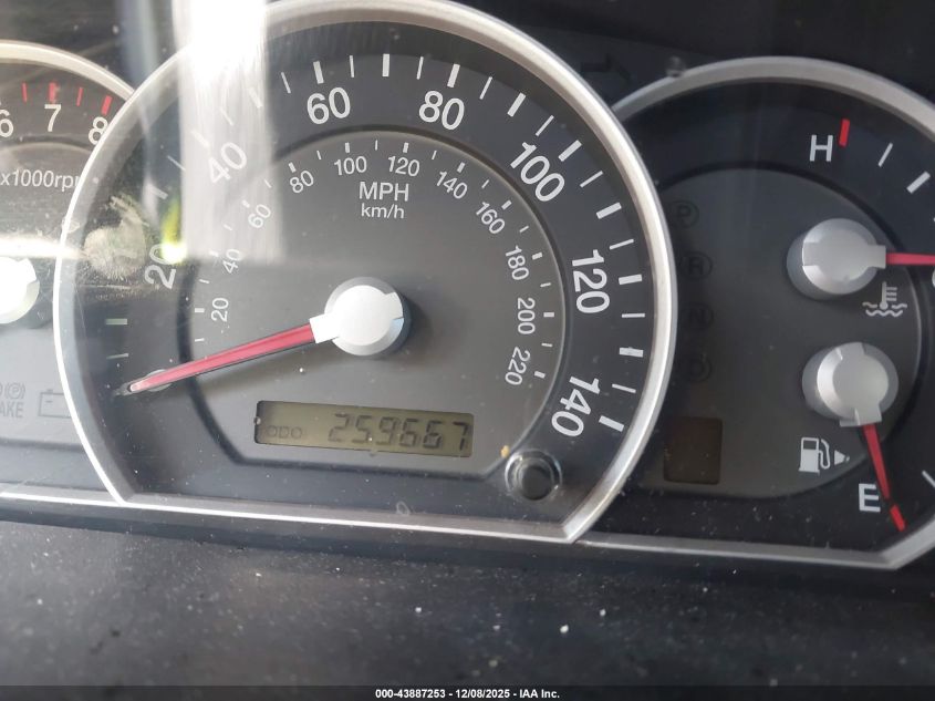 2007 Kia Sorento Lx VIN: KNDJD736675718375 Lot: 43887253