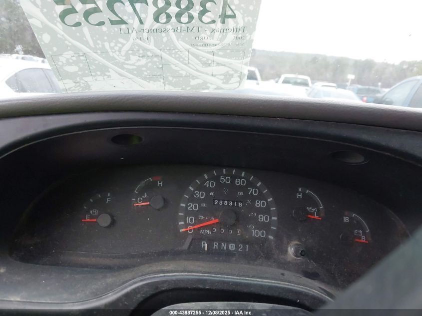 2001 Ford E-150 Commercial/Recreational VIN: 1FTRE14291HB50427 Lot: 43887255