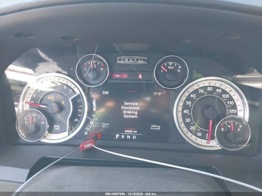 2013 Ram 1500 R/T VIN: 3C6JR6CT9DG508172 Lot: 43887256