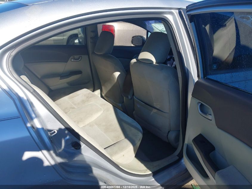 2012 Honda Civic Lx VIN: 19XFB2F50CE070922 Lot: 43887266