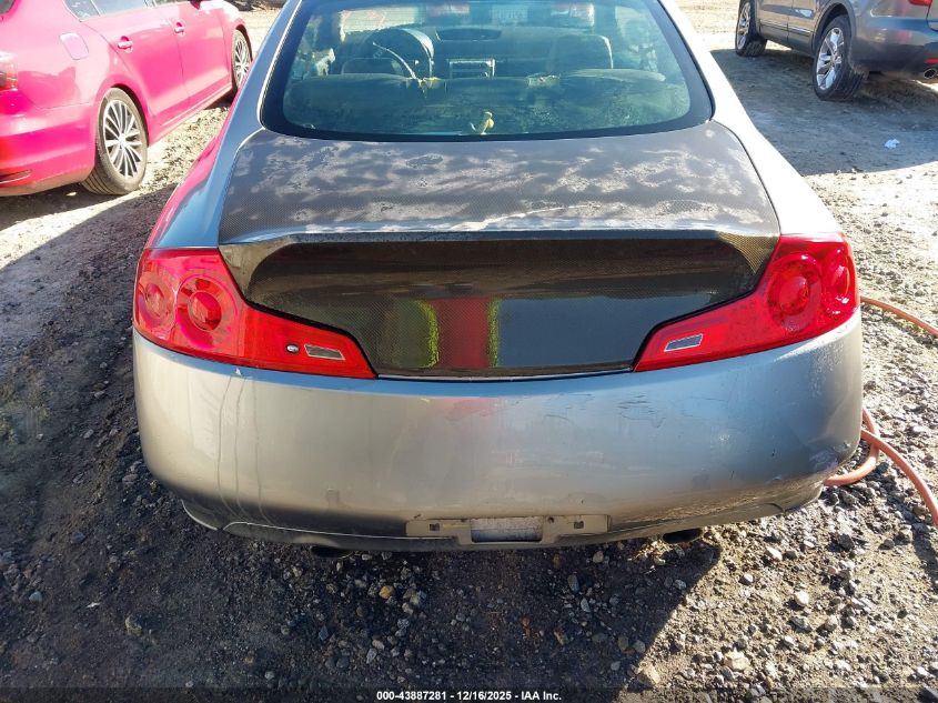 2006 Infiniti G35 VIN: JNKCV54E26M721289 Lot: 43887281