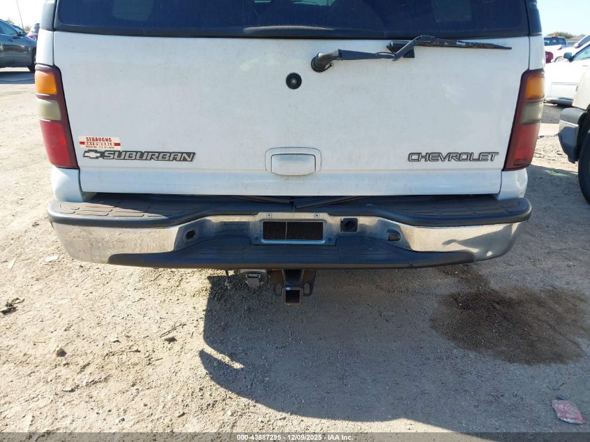 2002 Chevrolet Suburban 1500 Lt VIN: 1GNFK16Z12J301011 Lot: 43887295