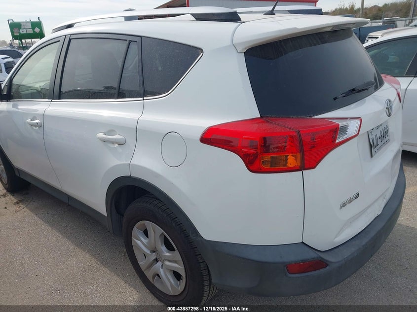 Vin: jtmzfrev0fj051581, lot: 44382856, toyota rav4 le 20153