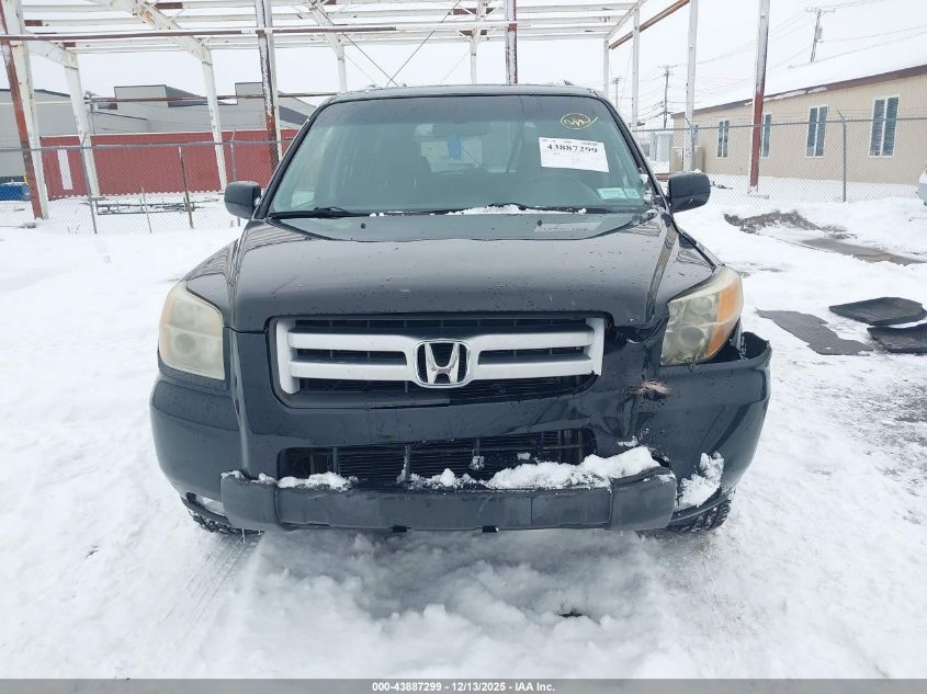 2008 Honda Pilot Ex-L VIN: 5FNYF18588B041917 Lot: 43887299
