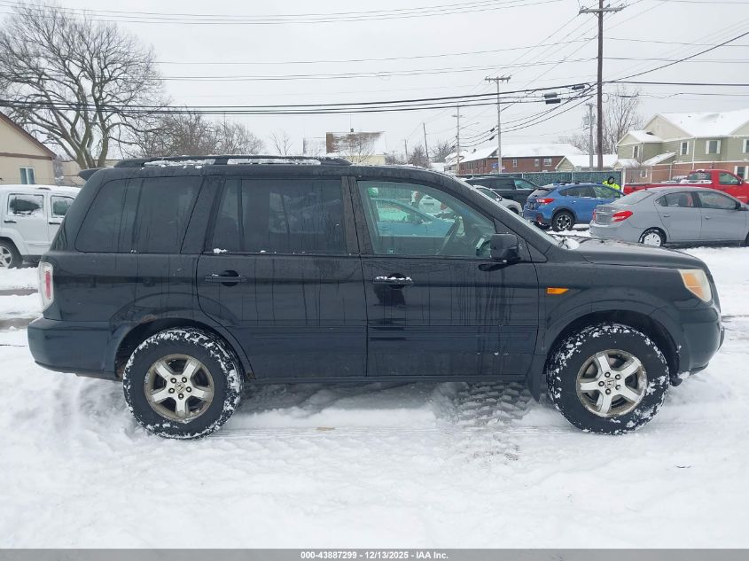 2008 Honda Pilot Ex-L VIN: 5FNYF18588B041917 Lot: 43887299