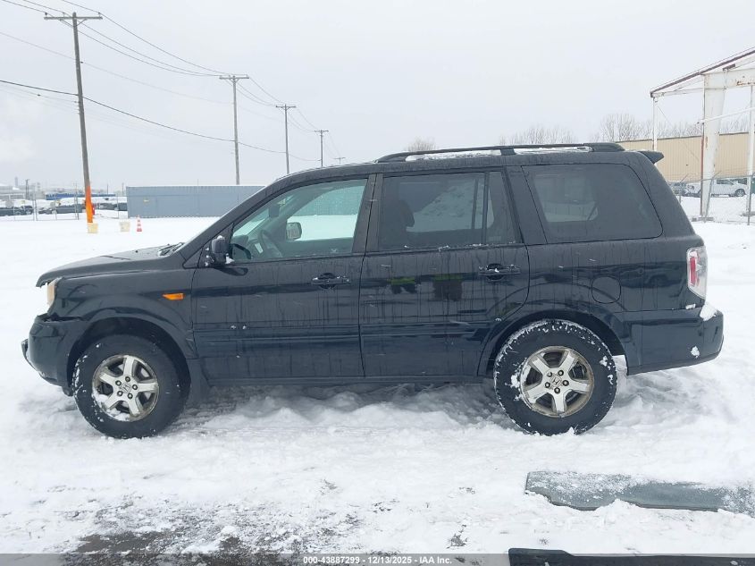 2008 Honda Pilot Ex-L VIN: 5FNYF18588B041917 Lot: 43887299