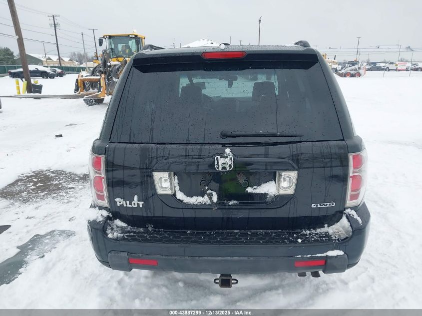 2008 Honda Pilot Ex-L VIN: 5FNYF18588B041917 Lot: 43887299