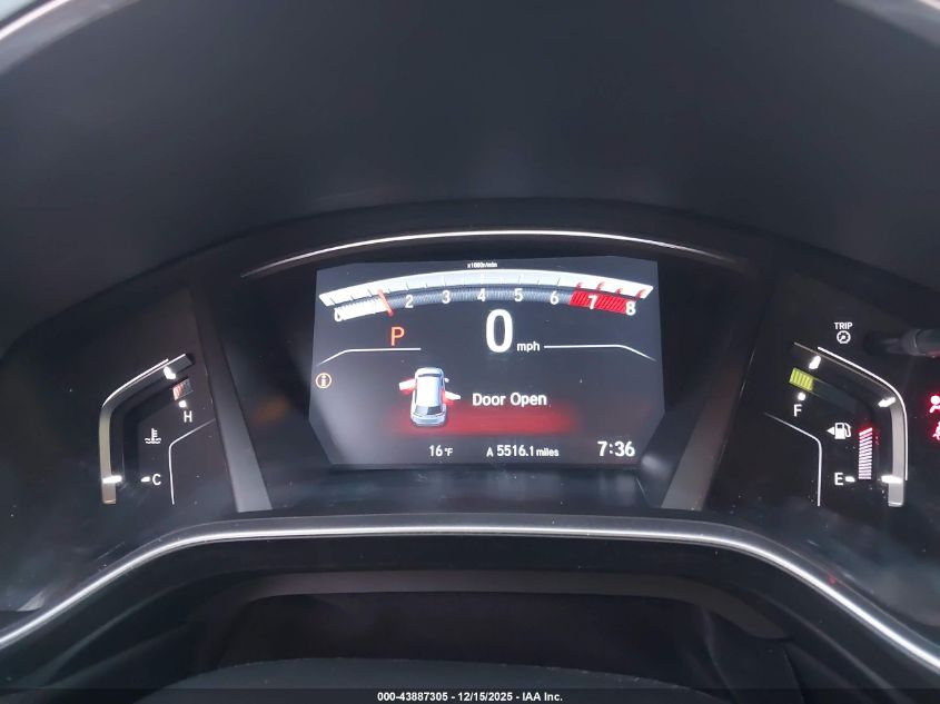 2019 Honda Cr-V Ex-L VIN: 5J6RW2H83KA006619 Lot: 43887305