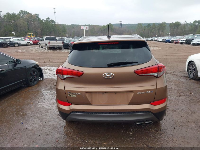 2016 Hyundai Tucson Sport VIN: KM8J33A23GU088733 Lot: 43887310