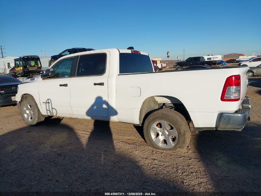 2024 Ram 1500 Lone Star 4X4 6'4 Box VIN: 1C6SRFMT3RN146809 Lot: 43887311