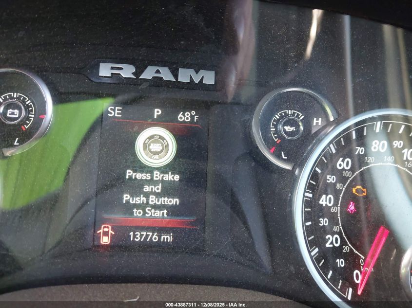 2024 Ram 1500 Lone Star 4X4 6'4 Box VIN: 1C6SRFMT3RN146809 Lot: 43887311