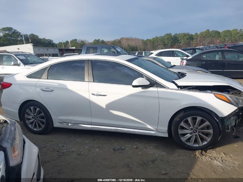 2017 Hyundai Sonata Sport VIN: 5NPE34AFXHH529221 Lot: 43887360